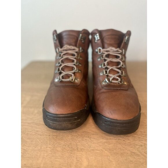 Northeast Outfitters Men's Sz 10 Hiking Boot Brown Leather Rugged Waterproof - Picture 2 of 10